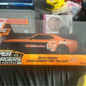 AutoZone Dodge Challenger SRT Hellcat R/C Car-Limited Edition 04451/15000